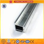 Colored Rectangular Aluminum Heatsink Extrusion Profiles , Extruded Aluminum Window Frame for sale