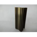 Champagne Bronze Extruded Aluminum Electronics Enclosure , Aluminum Window Parts