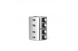 China Aluminum Shaft Coupler Stable Power Transmission Rigid Coupling Efficient supplier