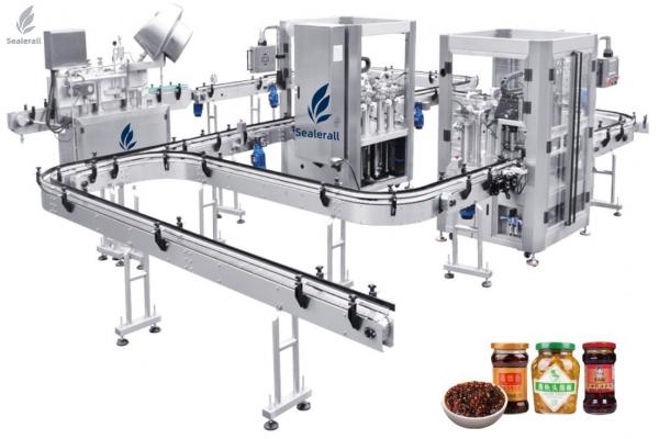 High Speed Energy Efficiency Sauce Automatic Bottle Filler Automatic Liquid Packaging Machine