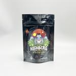 China Custom Printing CBD Buds Aluminium Foil Stand Up Pouch 160mic 320mic manufacturer