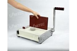 China Power Save Manual Operation Comb Binding Machine For Documents UB100 supplier