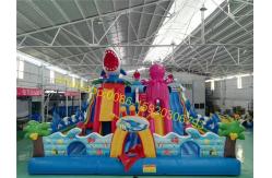 China undersea world bouncy castle playground for kids supplier