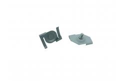 China Incandescent Bulb Ceiling Light Attachment with Nickel Finish and Small Size supplier