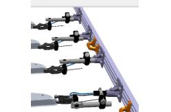 China Adaptor Robot Arm Gripper Sheet Metal Gripper Accelerate Lightweight Gripper supplier