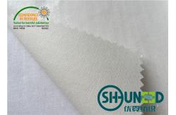 China White Heavy Weight Interfacing , Men And Women's Interlining Cloth supplier