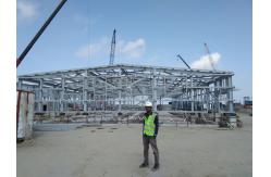China Construction Q235 Q345 QHHK Prefab Warehouse Buildings Prefabricated Industrial Steel Structure Warehouse supplier