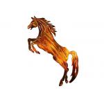 Metal Horse Wall Art Hanging , Metal Horse Wall Sculpture Corrosion Stability for sale