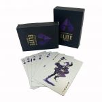 310gsm German Black Core Paper Casino Poker Cards 63x88mm / 57x87mm for sale