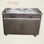 High Effiency Big Capacity Stainless Steel Fried Ice Cream Roll Machine for sale
