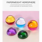 Plastic Clear Acrylic Half Sphere Transparent Hemisphere ISO9001 Approved