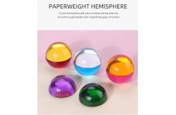 China Plastic Clear Acrylic Half Sphere Transparent Hemisphere ISO9001 Approved supplier