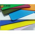 Lightweight 4x8 Coroplast Sheets , Flexible Corrugated Plastic Sheets for sale