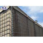 High Duration Military Barrier Gabion Stone Fence With Geotextile for sale