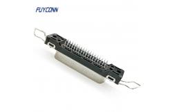 China DDK 36pin Female Connector 180 Degree PCB Mount Straight For Printer supplier