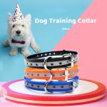 All-Season Reflective Dog Collar Hundehalsband No Pull Adjustable TPU Hardware Buckle Solid Pattern for sale