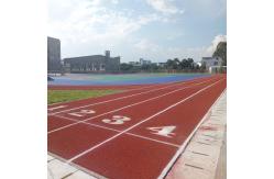 China ITF Eco Sports Flooring 400M All Weather Running Track Environmental-Friendly supplier