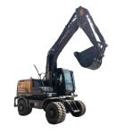 DX150W-9 Hydraulic Excavator Isuzu Engine 13.52 Ton Bucket Wheel Excavator for sale