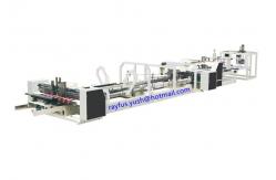 China All In Line One Carton Box Stitching Machine / Auto Folder Gluer Machine supplier