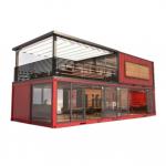 20ft 40ft Custom Shipping Container Home , 2 Story Shipping Container Home for sale