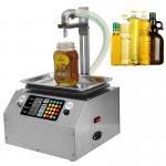 Automatic Weighing Liquid Filling Machine English Show Board For Viscous Paste without particles inside for sale