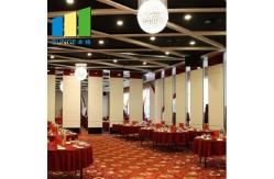 China Flexible Room Division Wooden Soundproof Hanging Movable Partition Walls supplier