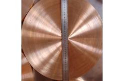 China C17200 Disc Copper Based Alloys 387x25mm QBe2 Beryllium Copper Nickel Wire supplier