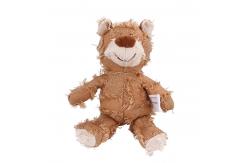 China 25cm Squeaky Stuffed Pet Plush Toy Bear Dog Chew Toys supplier