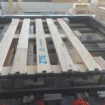 CNC Pallet Nailing Machine For Hardwood Stringer Pallets making for sale