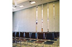 China Partition Office Folding Movable Partitions For Hotel MDF With Melamine supplier
