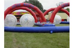 China Circular Inflatable Race Track for Zorb Ball Play supplier