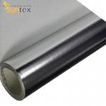 Aluminum foil fiberglass material Heat Reflecting fiberglass fabric aluminum foil coating for sale