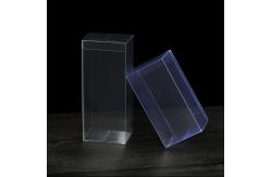China Rectangular Small Size PVC PET Clear Plastic Gift Boxes supplier