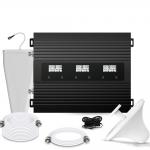 800MHz 900MHz 2600MHz Multi Band Repeater Automatic Gain Control for sale