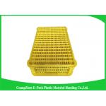 Industrial Plastic Storage Containers , Agriculture Solid Plastic Milk Crates