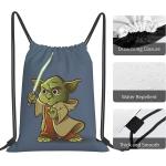 Lightweight waterproof durable soft drawstring backpack bags for men women