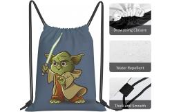 China Lightweight waterproof durable soft drawstring backpack bags for men women supplier