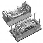 250000-500000 Shots LKM Base 2K Injection Mould Polishing Surface for sale