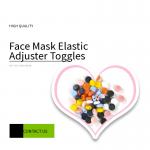 9×6mm 9×4mm Silicone Cord Lock Drawstring Toggles for sale