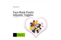 China 9×6mm 9×4mm Silicone Cord Lock Drawstring Toggles supplier