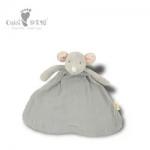 ODM OEM Soft Plush Baby Comforter Animal Security Blanket 30cm