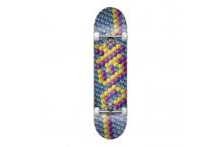 China DGK Skateboards Dicey Hologram Foil Complete Skateboard - 7.75 x 31.5 supplier