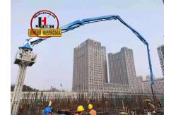 China JIUHE Brand HG33 33m Concrete Placing Boom Of Industry Leading Boom Technology For 32M Electric Type 380V 50Hz supplier