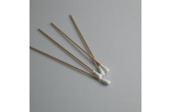 China Polyester Industrial Cotton Swab Precision Tip Lint Free Wooden Handle supplier