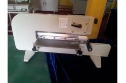 China Mini V-Cut Pcb Cutting Machine With Round And Linear Blades supplier