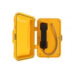 IP67 Hotline Emergency Industrial Analog Telephone Wall / Pillar Mounting For Highway for sale