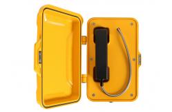 China IP67 Hotline Emergency Industrial Analog Telephone Wall / Pillar Mounting For Highway supplier