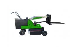 China Rough Terrain Handling Machine Portable Fork Lifts 1 Ton Lifting Solution supplier