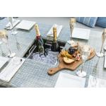 High - End Quality Outdoor Rattan Dining Set Big Table With Ice Pot