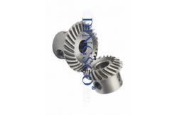 China 21/28 Teeth Small Module Precision Spiral Bevel Gears Arc Bevel Gear supplier
